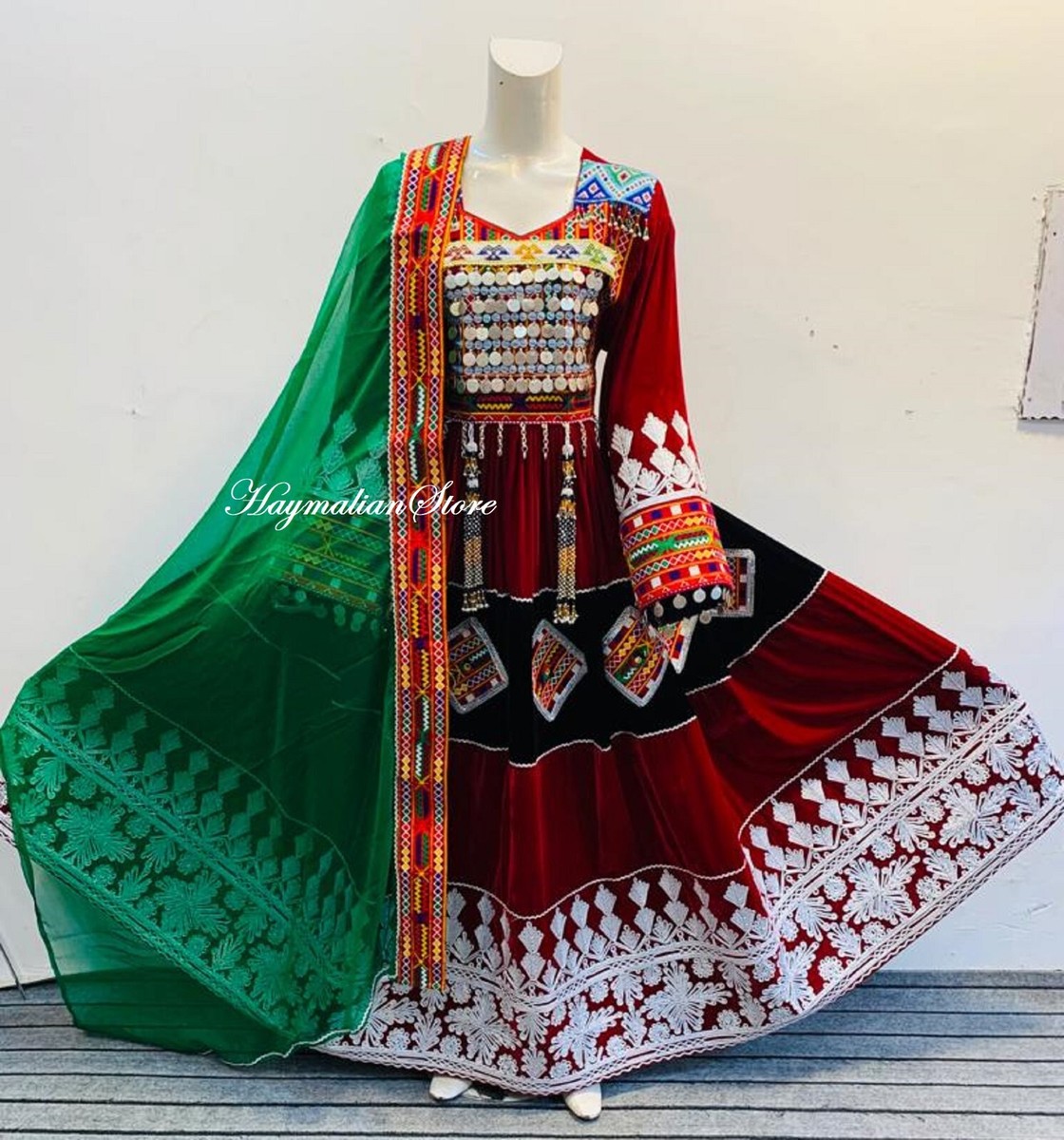 Afghan Kuchi Dress アフガニスタン　ドレス Afghan Kuchi Dress - Etsy