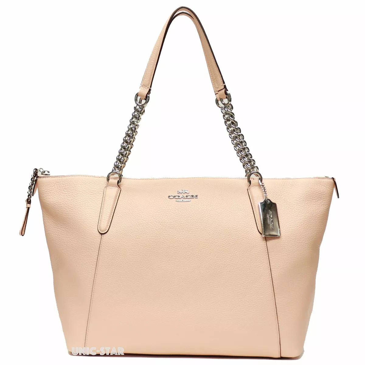 Coach ava tote pink sales