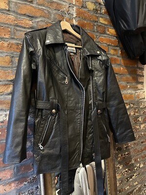 London Leatherwear new york city vintage 80's leather jacket London Leatherwear new york city vintage 80's leather jacket