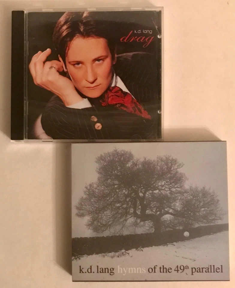 Lote de 4 CD k.d.lang Ingenue + Todo lo que puedas comer + Arrastrar + Himnos del paralelo 49 Foto 3 de 4