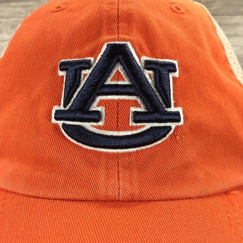 Gorra de béisbol Auburn Tigers ajustada talla M The Franchise naranja beige bordada - Imagen 2 de 10