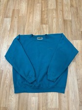 VTG 90s Levi Strauss  Co Heavyweight Turquoise Crewneck Sweatshirt XL USA B82