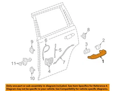 GM OEM 15-22 Suburban Rear Door Lock Hardware-Handle, Outside 13528123