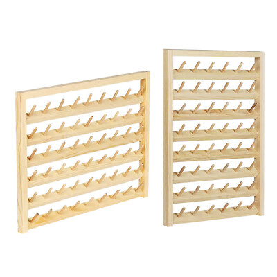 Wandmontage Faden Rack Multi-Spool Organizer Stickerei Werkzeug Dekorationen
