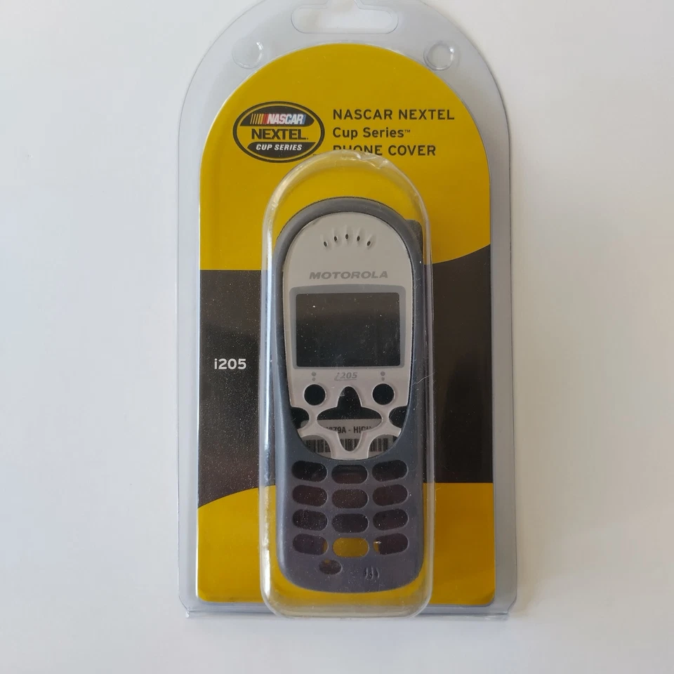 Lote de 2 fundas rígidas para teléfono celular Nextel Nascar Cup Series i205 vintage Foto 3 de 4