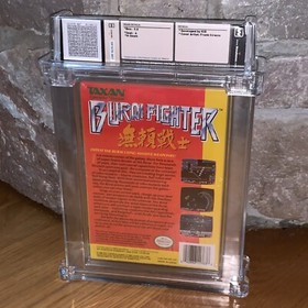 Nuevo NES Burai Fighter WATA 9.0 sellado de f&aacute;brica costura en H 1990 juego graduado Nintendo