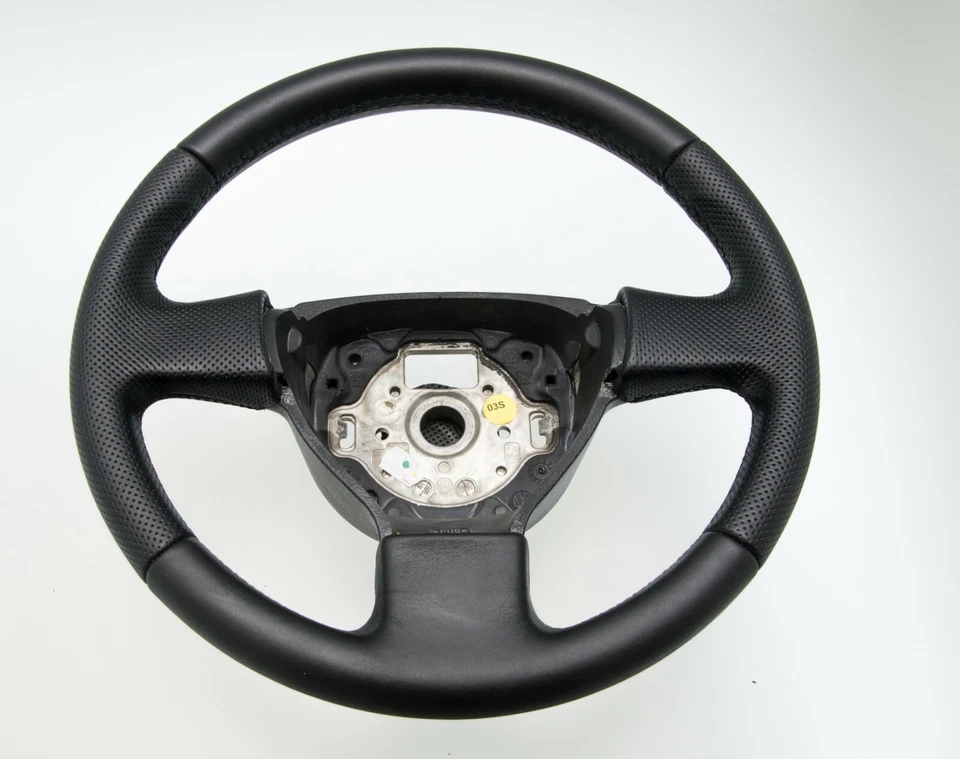 Lenkrad beziehen mit Leder für Volkswagen Golf V JAHR 2007 NEU LEDER - Bild 3 von 4