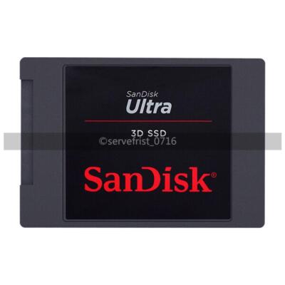 SanDisk Ultra 3D NAND 250GB 500GB 1TB 2TB 4TB Internal SSD Solid