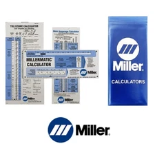 Miller Electric 043125 Millermatic Calculator Gas Metal MIG TIG STICK