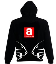 Aprilia INSPIRED A RACING Hoodie BLACK small to xxl motorcycle biker