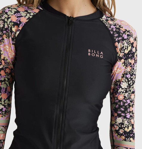 BRAND NEW LADIES BILLABONG SUNRISE COAST RASH VEST - Picture 5 of 6