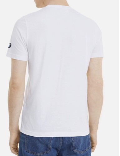 Puma Bmw Mms Graphic Crew Neck Short Sleeve T-Shirt Mens Size L Casual Tops - Picture 5 of 8