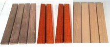 3/4" x 2" x 24" - 4 ea PADAUK Walnut CHERRY Boards DIY Cutting Boards Charcuteri