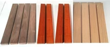 3/4" x 2" x 24" - 4 ea PADAUK Walnut CHERRY Boards DIY Cutting Boards Charcuteri