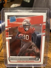 2020 Panini Donruss Optic Keshawn Vaughn Rated Rookiw RC Bucs #186