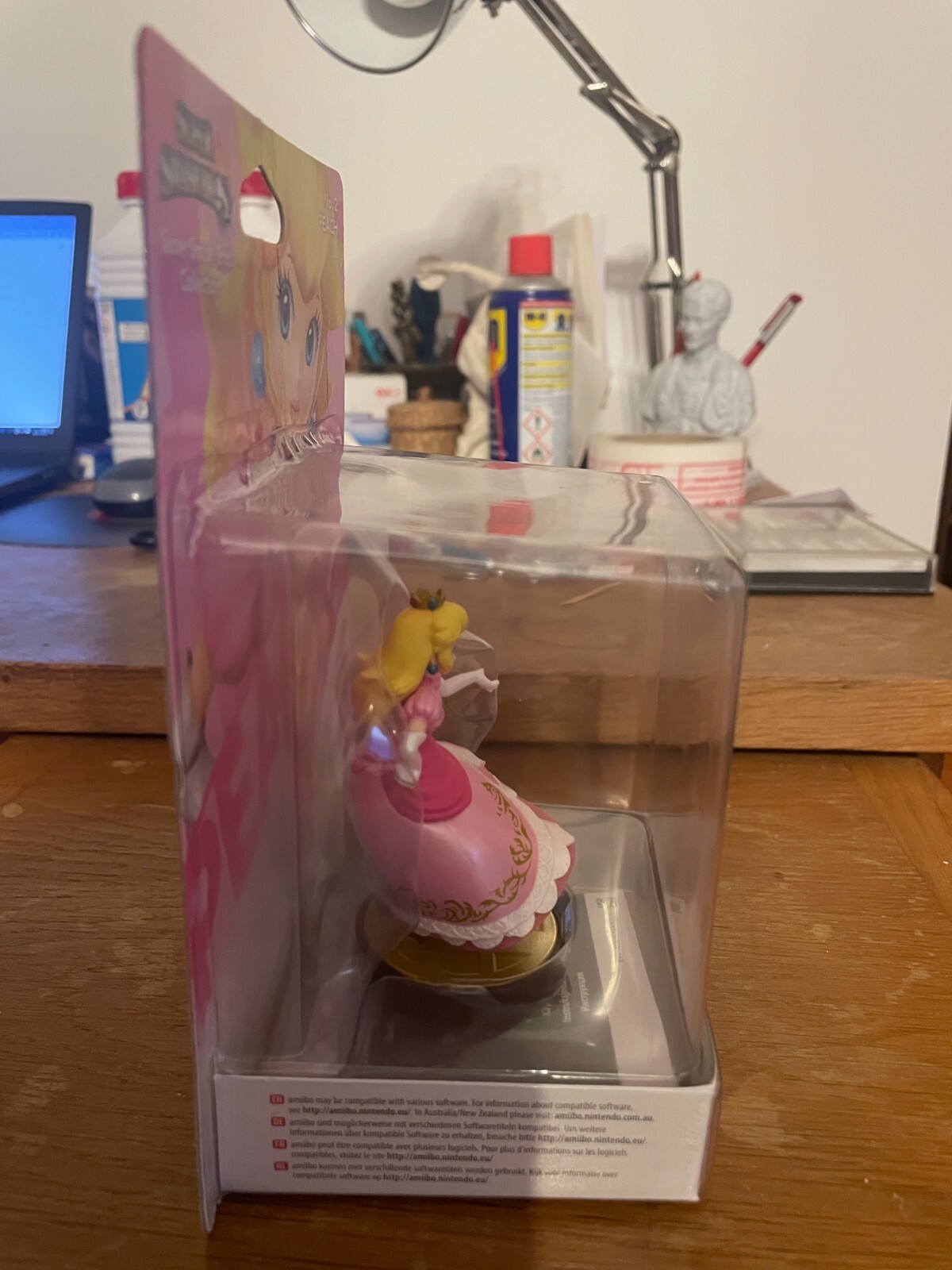 Amiibo PEACH 2 Super Smash Bros édition originale First Print scellée - 4
