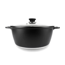 Non Stick Die Cast Aluminium Deep Casserole Soup, Stew Stock Pot Induction Base
