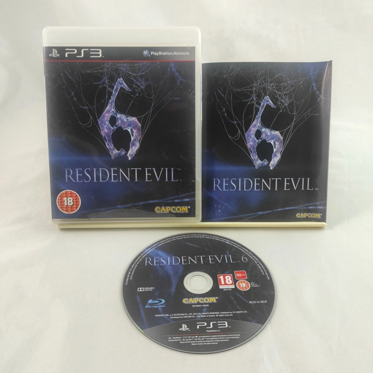 Jeu RESIDENT EVIL 6 - Version Steelbook - PlayStation 3 PS3 - PAL Français - Excellent État