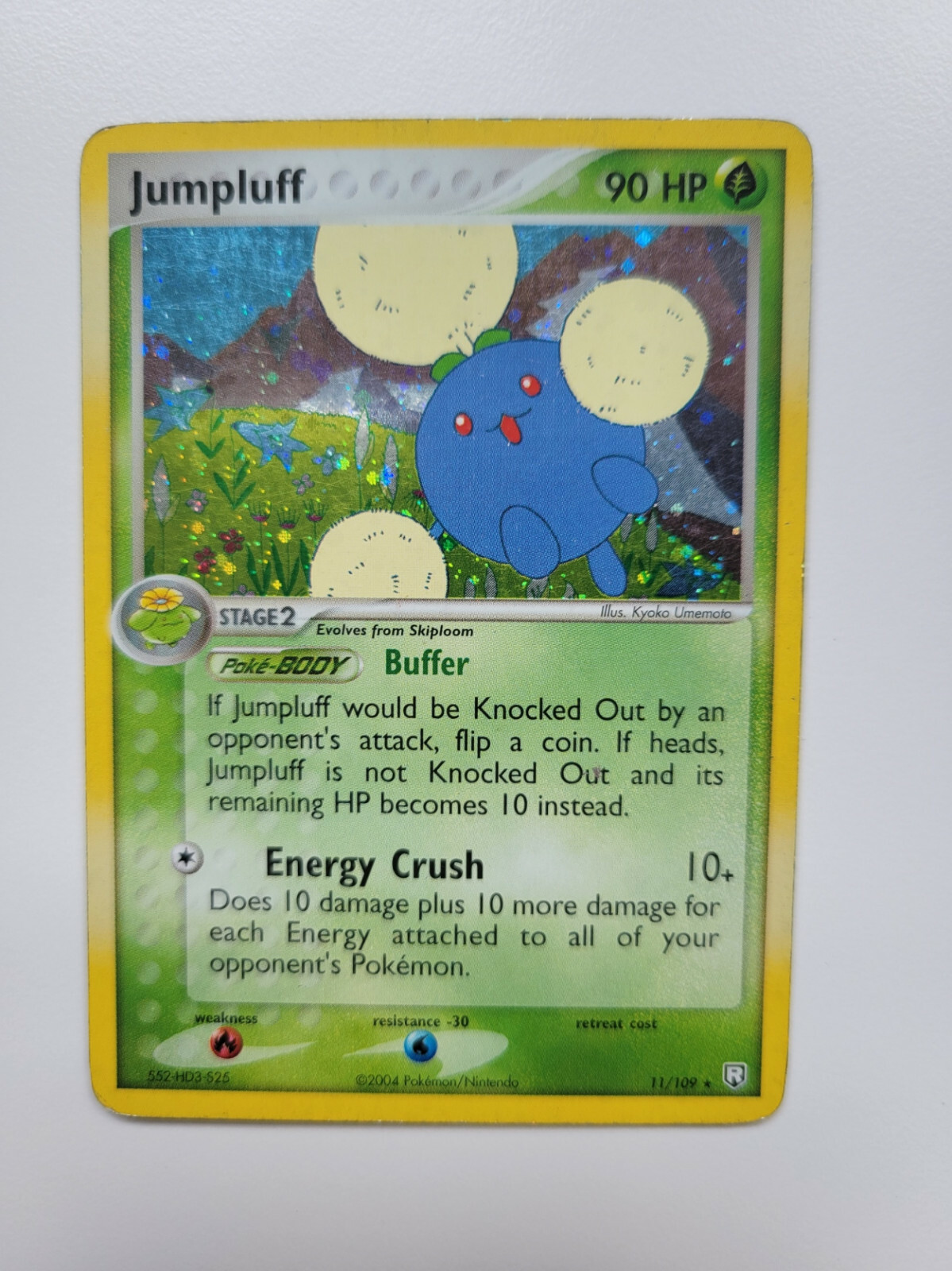 Jumpluff - 11/109 EX Team Rocket Returns Pokemon - Holo Rare - PL