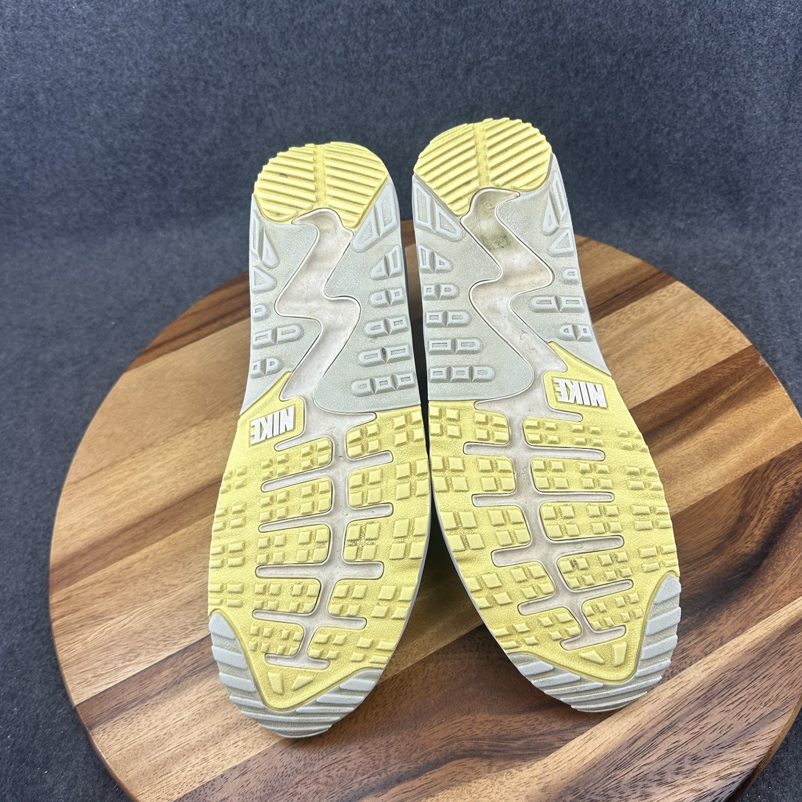 Nike Air Max 90 Golf White Metallic Platinum Spikeless Men's Size 10.5 thumbnail 10