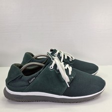 Cushe Getaway Mellow Shoes Mens 10 Lace Up Sneakers Green White Mesh Lace Up