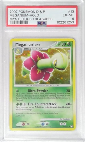 Meganium graded PSA 6 for sale on eBay