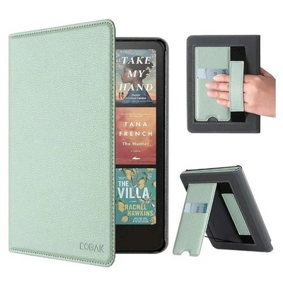 CoBak Protective Case with Stand for 7'' Kindle (12th Gen), PU Leather