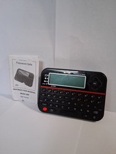 RecZone 595 Password Safe Handheld Digital Keeper Vault - Works
