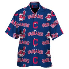 Baseball Team Cleveland Indians Hawaiian Shirt ssa 15