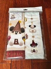 Juego de 2 mini toallas Navidad Tokyo Disney Resort Lil Rin Rin 2025