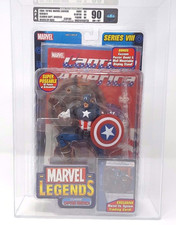 2004 CLASSIC CAPTAIN AMERICA MARVEL LEGENDS VARIANT WINGS ON HEAD AFA U90NM MT