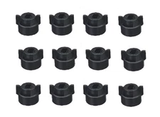 Pack of 12 - Quick TeeJet Black Nylon Cap For TP, XR, DG, OC, Turbo & AIXR Tips