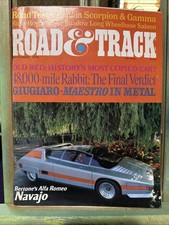 Road Track Lancia Scorpion Gamma September 1976 Ma7-154 Road Track Lancia Scorpion Gamma September 1976 Ma7-154