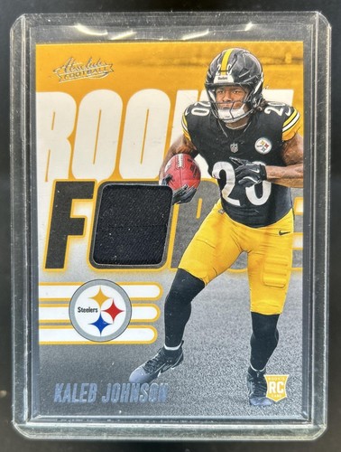 2025 Panini Absolute Kaleb Johnson Base (RAW)