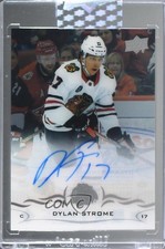 2018-19 Upper Deck Clear Cut Dylan Strome #CC-ST Auto 0f5t