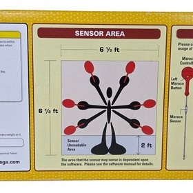 Sega Dreamcast Samba De Amigo Maracas Controller HKT-9700 Japan Rare Vintage