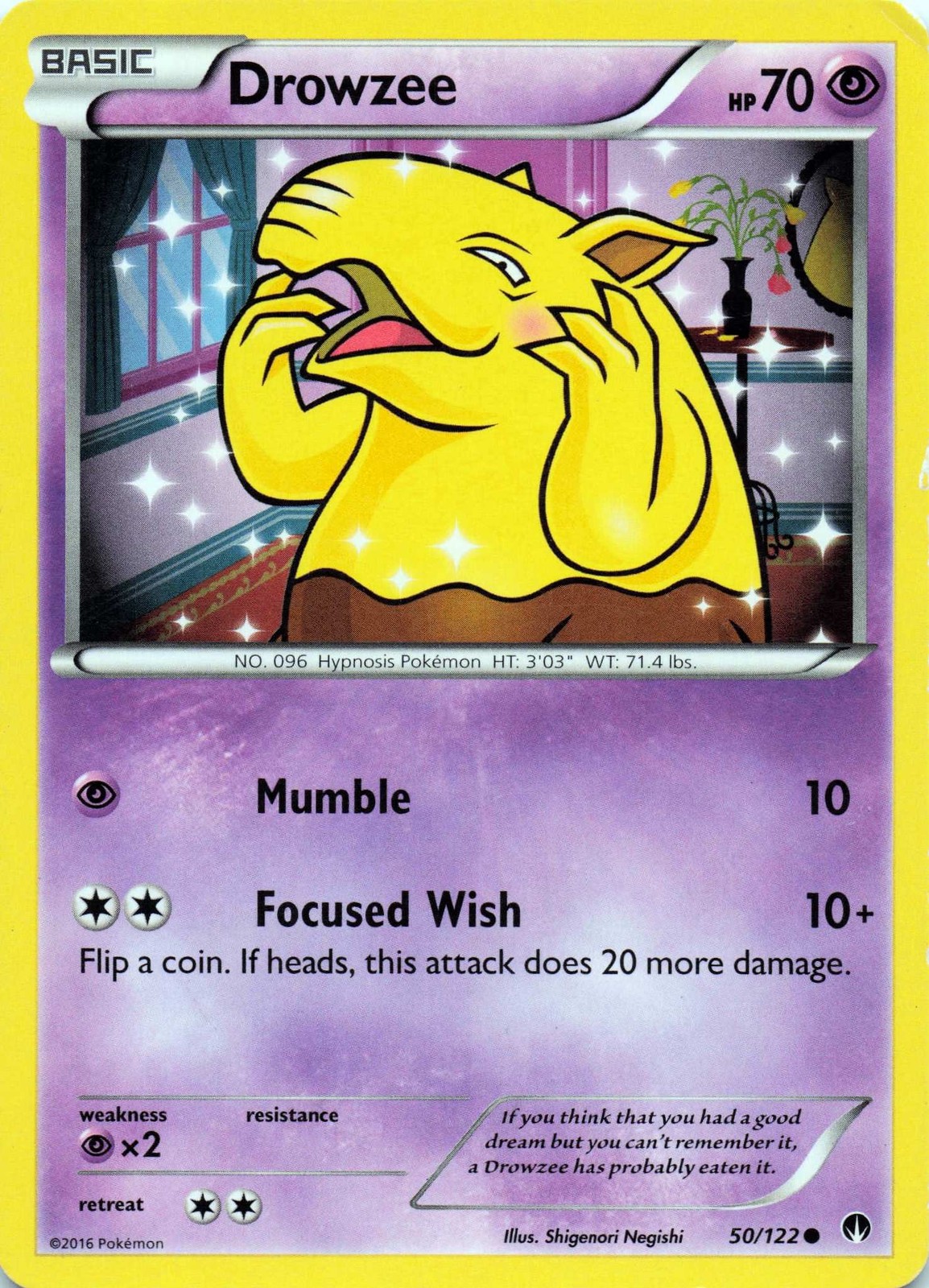 Drowzee 50/122 XY - BREAKpoint  - LP