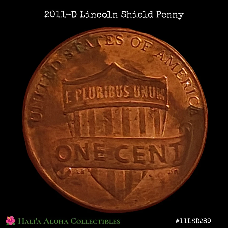 💠🪙💠2011 D Lincoln Cent ~ Improperly Annealed/Defective Plating Planchet Error - Image 4 of 4