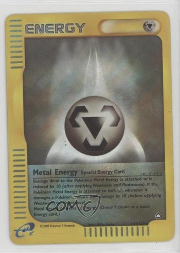 Metal Energy Reverse Foil Pokemon e-Card Series Aquapolis #143 2003