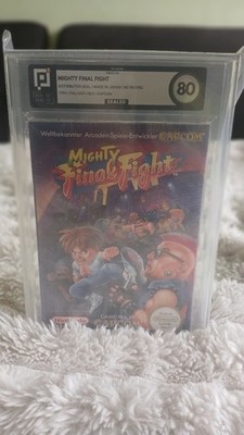 Mighty Final Fight - PixelGrading Sealed,PAL Ultra Rare.