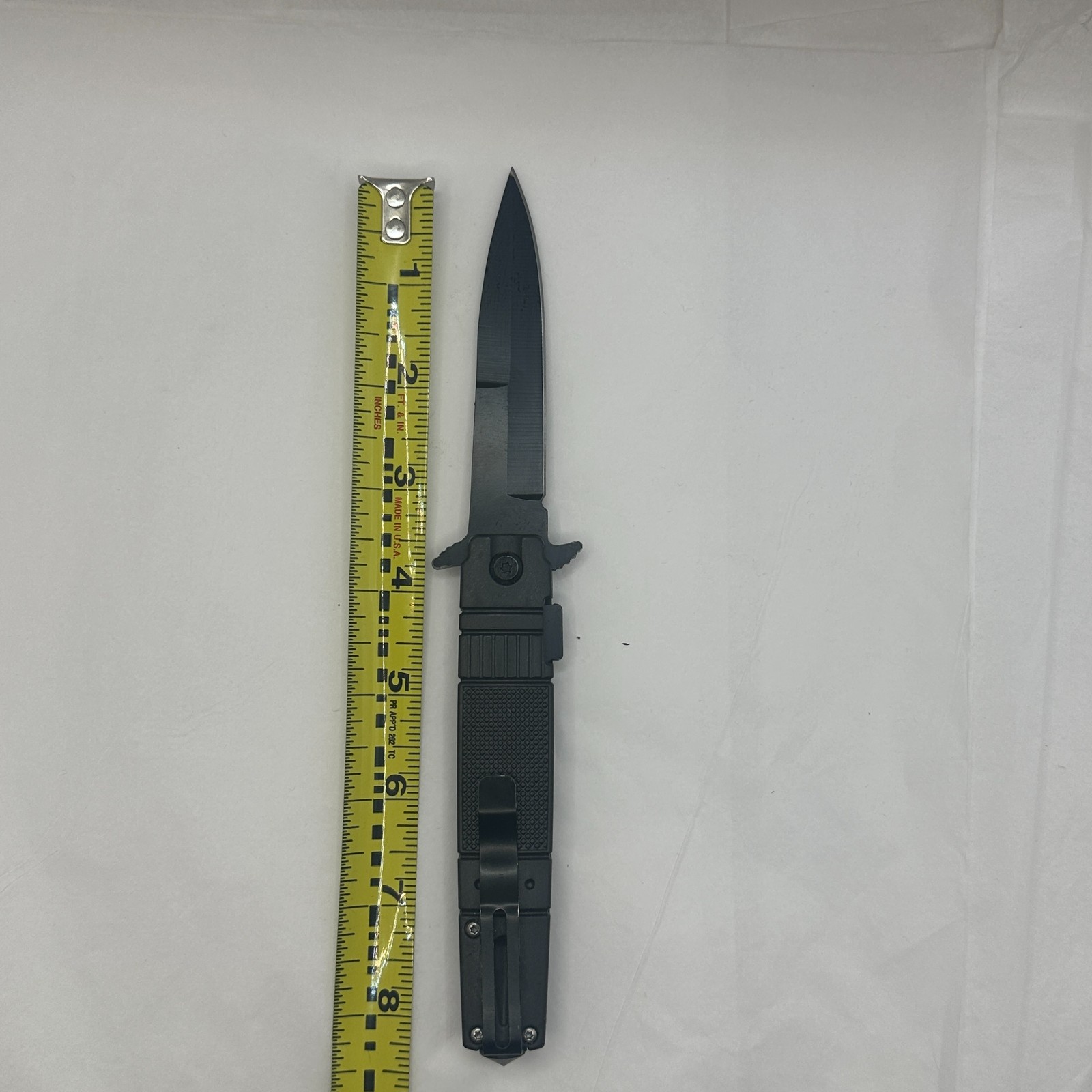 Brown Spring Assisted Open Blade Folding Pocket  Knife