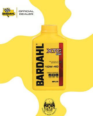   1 LITER MOTORCYCLE ENGINE OIL BARDAHL XTC C60 4T 10W40 SYNTHETIC