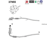 Katalysator FüR Audi Seat Skoda VW A1 Ibiza IV SC ST Fabia II Combi Roomster