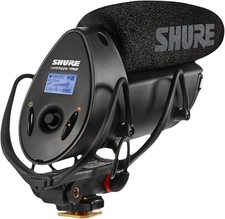 Shure VP83F LensHopper Camera-Mounted Condenser Shotgun Microphone with...