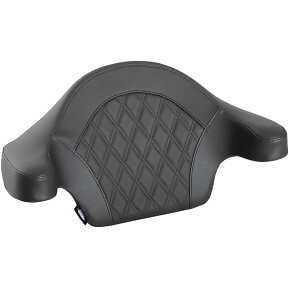 Drag Specialties 0822-0356 Tour Box Pad- Diamond Stitched - '14-'22 FL