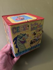 Vintage 1961 Cecil In The Music Box Beany And Cecil Mattel Jack In The Box WORKS