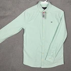 NEW Vineyard Vines Whale Shirt Mens Large Light Green Button-Down Long Sleeve