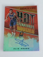2018-19 Panini NBA Hoops Elie Okobo Hot Signatures Rookies #HSR-EO Suns RC Auto