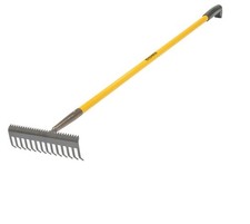 Roughneck ROU68302 Sharp-Edge Soil Rake