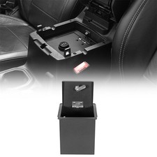 Steel Center Console Lock Vault Box Fit 2018-2026 Jeep Wrangler Jl Gladiator Jt